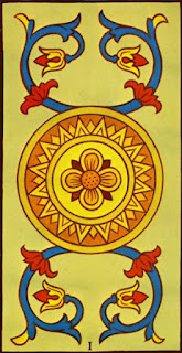 Cliquez pour lire la page sur La Signification Exacte De L'As De Denier Du Tarot De Marseille