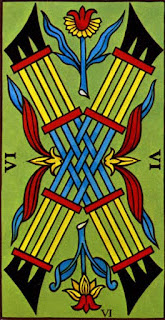 Cliquez pour lire la page sur La Signification Exacte Du Six De Bâton Du Tarot De Marseille