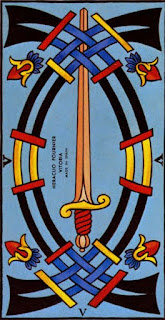 Cliquez pour lire la page sur La Signification Exacte Du Cinq D’Épée Du Tarot De Marseille