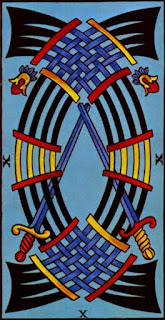 Cliquez pour lire la page sur Ce Qu'il Faut Savoir Sur Le Dix D'Épée Du Tarot De Marseille