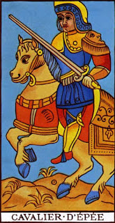 Cliquez pour lire la page sur Ce Qu'il Faut Savoir Sur Le Cavalier D'Épée Du Tarot De Marseille