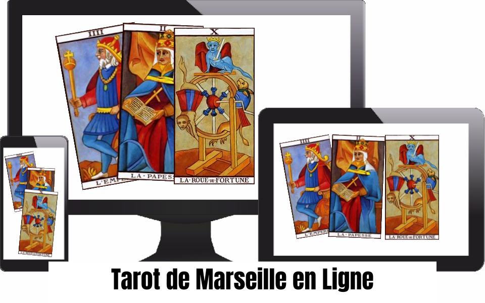 Le Tarot de Marseille consultable en ligne sur pc, tablette et smartphone
