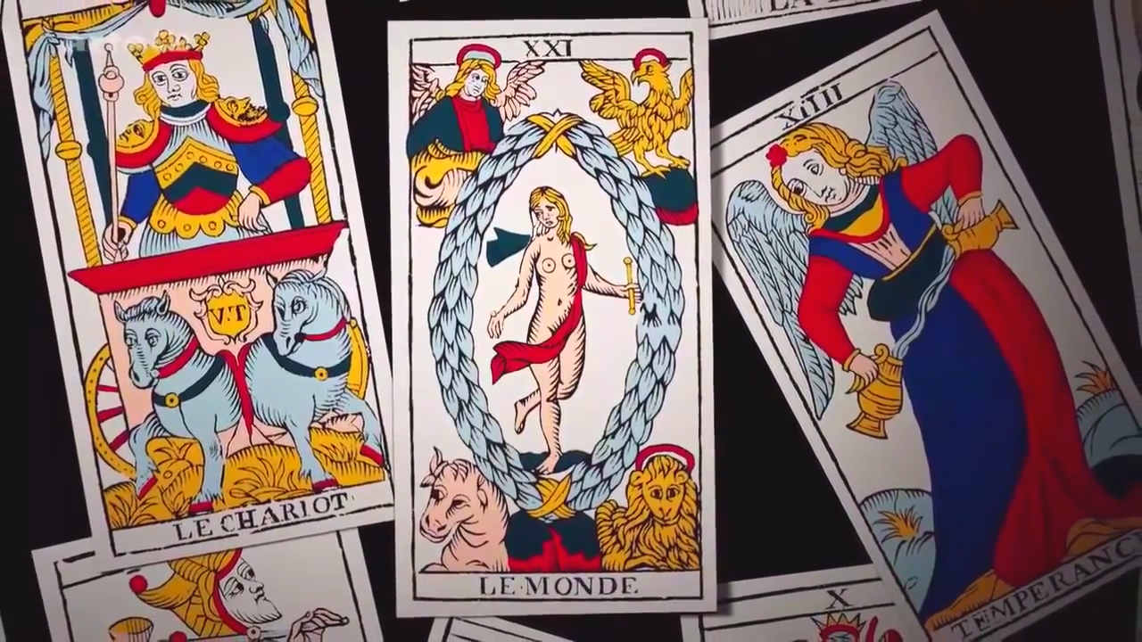 Quelques cartes du tarot de Marseille